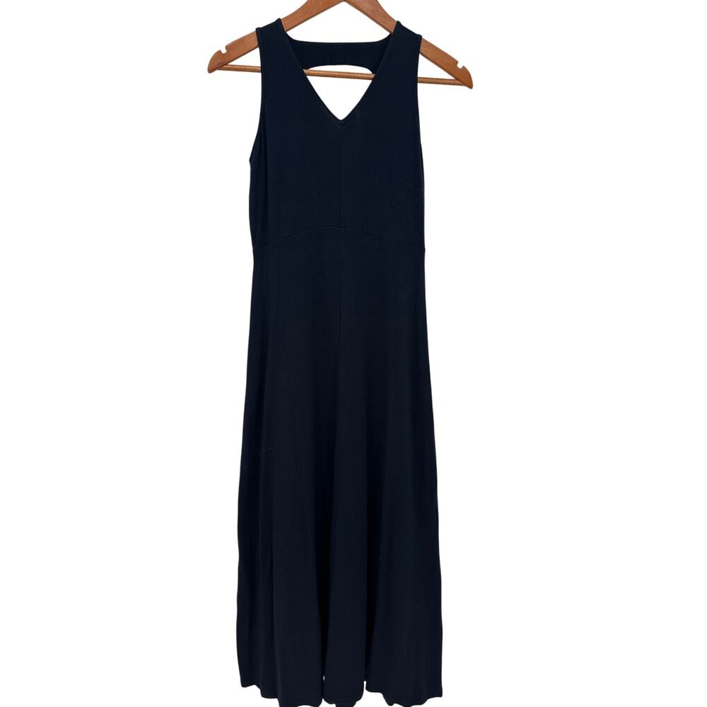 TALBOTS Navy Maxi Dress // XS Petite